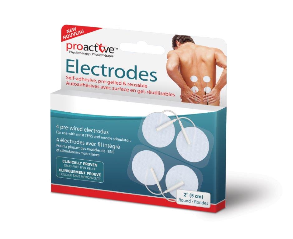 Image ÉLECTRODE RONDE AUTOCOLLANTE 2''
